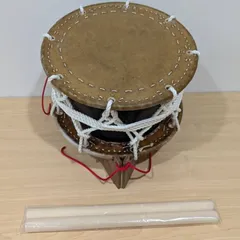 締太鼓、台付、ケース付　中古 和太鼓締太鼓(バチ付き)Nintendo Switch スイッチ 新品