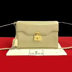 ほぼ未使用 袋付 グッチ レディロック レザー ショルダーバッグ アイボリー 2025年最新】グッチ レディロックの人気アイテム - メルカリ