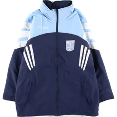 古着 90年代 アディダス adidas バックプリント 中綿ジャケット パファージャケット メンズM ヴィンテージ/eaa396017