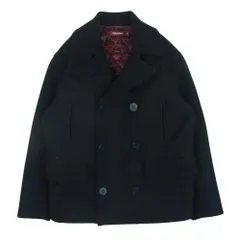 HideandSeek ハイドアンドシーク HJ-110211 ウール ピーコート ジャケット 日本製 ダークネイビー系 M【中古】のサムネイル