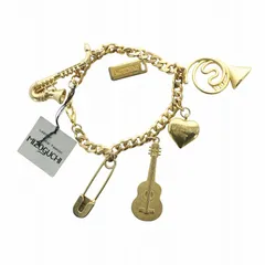 美品【レア】MOSCHINOモスキーノ キャンディ ルーサイト チャーム ブレス