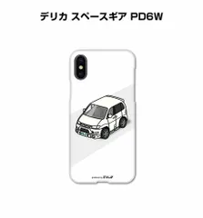 車種別ボディカラーが選べるiPhoneケース ミツビシ デリカ スペースギア PD6W