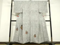 正絹 江戸更紗 小紋 二代目更甚 未使用 トールサイズ❣️ 超美品‼️しつけ付き 美色江戸更紗 二代目更甚 正絹小紋着物