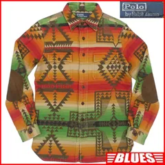 POLO RALPH LAUREN ラルフローレン シャツ S ネイティブ柄 ウエスタン 古着 メンズ 長袖 ボタンシャツサイズS一覧←SEULB屋着古← HH9846