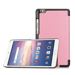 【新着商品】8インチ専用 d-02K d-02K ピンク Compact Compact dtab dtab docomo NTT カバー 保護ケース 傷つけ防止 超薄型最軽量 高級PUレザー 三つ折 機能付き スタンド LeTrade ケース