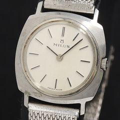 稼働 MILUS ミリス M45.76 自動巻き レディース 腕時計 S223 - メルカリ