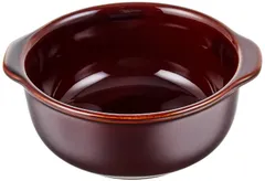 【8/10迄アーニャ】ベルギー Boch グラタンスープ皿 2客セット 8/10迄アーニャ様専用】ベルギー Boch グラタンスープ皿 2客