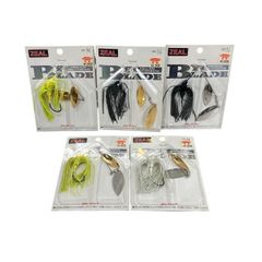 ZEAL ズイール バイブレード ZEAL BYBLADE 3/8oz 5点セット スピナーベイト 釣具 ルアー 未使用 W9960455