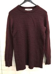 ★最終値下げ キャサリンハムネット ロンドン KATHARINE HAMNETT LONDON キャサリン ハムネット ロンドン ボルドー ニット セーター 希少