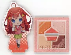 【中古】アクリルスタンド・アクリルパネル 中野五月(制服) 「映画 五等分の花嫁 トレーディングラメ入りアクリルフィギュア」 ローソン・Loppi・HMV＆BOOKS online限定