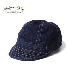 【ワンウォッシュ】WAREHOUSE ウエアハウス 帽子 キャップ Lot.5242 "DENIM CAP" 5242-OW