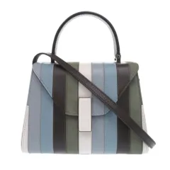 SUNNEI バッグ ネイビー×グリーン スンネイ メッセンジャー 美品