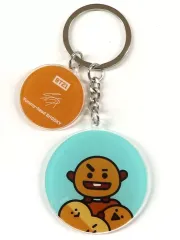 【中古】キーホルダー SHOOKY(シュガ) アクリルキーリング(丸型) 「BT21」