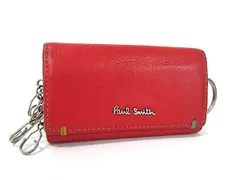 Paul Smith ポールスミス レザー 4連 キーケース 鍵入れ レディース メンズ レッド系 DH9532のサムネイル