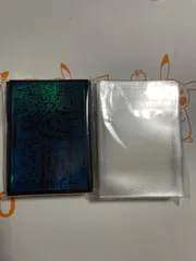 遊戯王　ゴッドボックス　ヒエログリフ　ラージクリアスリーブ　10個セット スリーブ『ヒエログリフスリーブ(ラージクリア)』10枚入り
