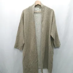 ◇ ⊇ AMERICAN HOLIC アメリカン ホリック 長袖 ロングカーディガン サイズF ブラウン系 レディース E  【1411280014721】