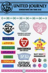【中古】シール・ステッカー(男性) GENERATIONS タトゥーシール 「GENERATIONS LIVE TOUR 2018 “UNITED JOURNEY”」
