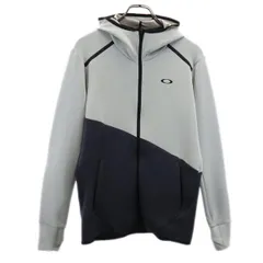 オークリー ジップパーカー M グレー系 OAKLEY メンズ 古着 【231124】