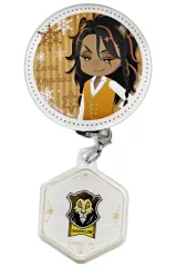 【中古】バッジ・ピンズ レオナ・キングスカラー 「ディズニー ツイステッドワンダーランド 繋がるアクキー缶バッジコレクションA」 ヴィレッジヴァンガード限定