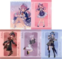 【中古】クリアファイル 集合 A4クリアファイル5枚セット 「バーチャルYouTuber ホロライブ×ローソン」