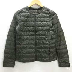 U■ユニクロ/UNIQLO ウルトラライトダウンコンパクトジャケット【M】緑系/LADIES/e19【中古】■