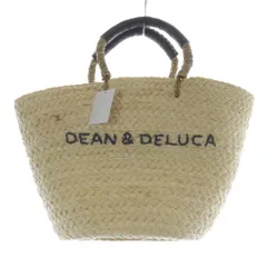 ビームスクチュール DEAN & DELUCA ディーン アンドデルーカ BEAMS COUTURE 保冷カゴバッグ大 ハンドバッグ ベージュ