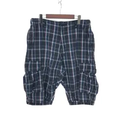 STUSSY ステューシー チェックショートパンツ サイズ:36  00S   パープル/ネイビー メンズ / 241005006706