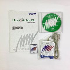 ブラザー　ハートステッチズ　DL PC刺しゅうカード作成ソフトウェア　カードライター　オリジナルカード　刺しゅうデータ90種類入りUSB付き　カードリーダー