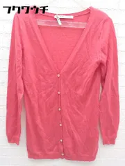 ◇ Spick and Span スピックアンドスパン ウール100％ 長袖 カーディガン レッド レディース 【中古】 【1002801124960】