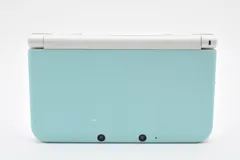 【爽やかカラー】Nintendo ニンテンドー 3DS LL ミント×ホワイト 本体 動作良好 オシャレなツートンデザイン 大画面 任天堂 レトロゲーム