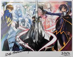 コードギアス　10周年記念アートボード 木村貴宏 コードギアス 反逆のルルーシュ アートボード 10周年 木村貴宏 - メルカリ