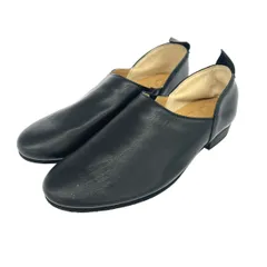 良好 YOSUKE ヨースケ 表記サイズ:25 1/2  パンプス  ブラック  レザー レディース　240001146677