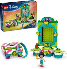 [신품] 레고 미라벨 포토 스탠드와 보석함 박스 Classic Disney 디즈니 43239 선물 크리스마스 놀이 놀이 잔잔한 장난감 블록 생일 소녀 소년 장난감 장난감 교육 아이