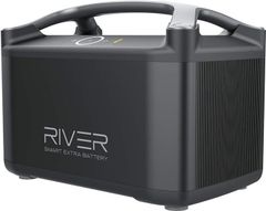 EcoFlow ポータブル電源 RIVER Pro専用容量拡張バッテリー 720Wh 付け替え簡単 RIVER Proポータブル電源(720Wh)と接続させて容量を倍増(1440Wh) 車中泊 キャンプ 停電対策 防災グッズポータブル電源専用