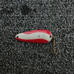 【神田釣具 360°】[中古ルアー] 526: used lure spoon /スプーン/トラウト/鱒/湖/中古/まとめ売り 可/セット 可/赤白/白帯/ゴールド/金/トローリング/@