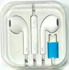 イヤホン（イヤフォン） ライトニング（Lightning） 純正同等品 有線 1.2m iPhoneシリーズ対応 ケース付