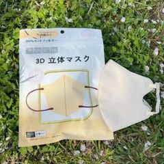 3D立体マスク　10袋　1袋10枚入り　ベージュ　　不織布マスク　血色マスク