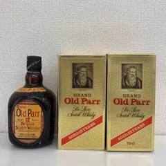 【未開封箱付】Old Parr 2本(12年 クイーンサイズ +750ml) 楽天市場】【未開封】Grand Old Parr オールドパー 12年 750ml