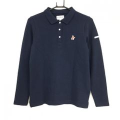 Jack Bunny!! ポロシャツ サイズ5 ネイビー Jack Bunny!!（ジャックバニー） 半袖ポロシャツ ダークネイビー