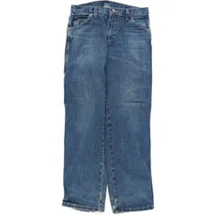 古着 ディッキーズ Dickies デニムペインターパンツ メンズw32相当/eaa547635
