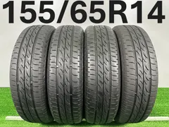 155/65R14・夏タイヤ4本・軽四、軽自動車用・ブリヂストン・中古 ブリヂストンニューノ155/65R14 タイヤ4本セット 店頭作業工賃込