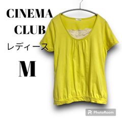 CINEMA CLUB レディースレース付Tシャツ