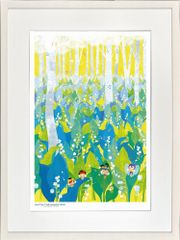 上村松篁、『月夜』、希少画集画、状態良好、新品高級額装付 - メルカリ