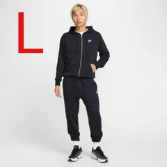 ナイキ クラブ フレンチテリー セットアップ ブラック L 新品未使用 