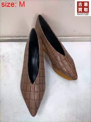 マウジー moussy WOOD SOLE PUMPS レディース  Mのサムネイル