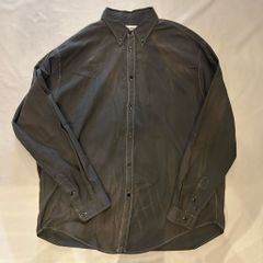Hed Mayner ヘドメイナー 23AW Switched Buttoned Shirt シャツ HMMX60076R ブラック系 size:XS【代官山A07】
