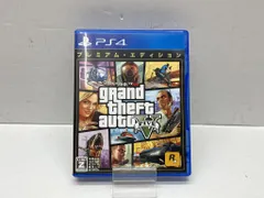01w-4160 〇 グランド・セフト・オートV プレミアム・エディション PS4ソフト GTA5 動作確認済み 中古品