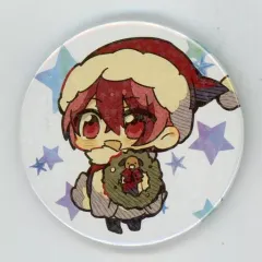 【中古】バッジ・ピンズ あほの坂田。(サンタ/背景星/ホロ) 缶バッジ 「そらまふうらさかのふゆやすみ！～クリスマス会～ ～新年会～」 缶バッジくじ景品