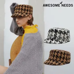 【SALE65%OFF】 【即納】 オーサムニーズ AWESOME NEEDS BELLBOY CAP CHECK レディース 帽子 ハット 小物 bbcap-check ギフトのサムネイル