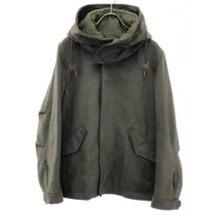 グリーンレーベルリラクシング ウールブレンド 中綿ジャケット S カーキ green label relaxing ユナイテッドアローズ メンズ